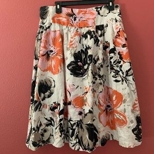 Size 16 Floral Skirt